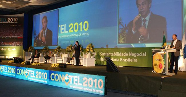 CONOTEL — blend e painel de LED
