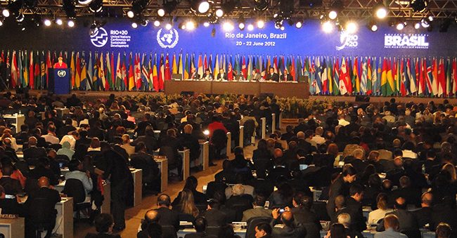 Solução completa em audiovisual — plenária internacional